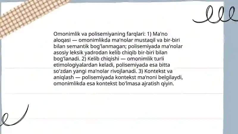Leksik omonimya 4