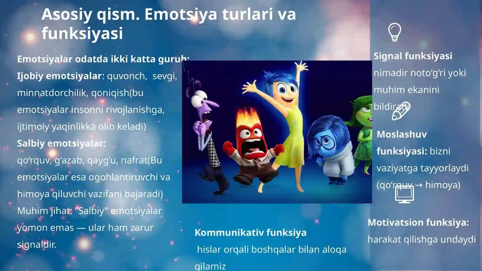 Emotsiyalarni boshqarish sirlari. Oson antistress texnikalar. 4