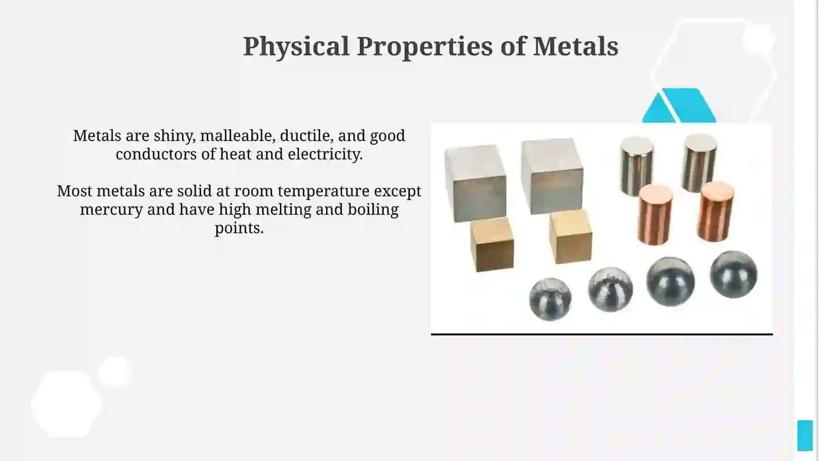 Metals and non-metals 4