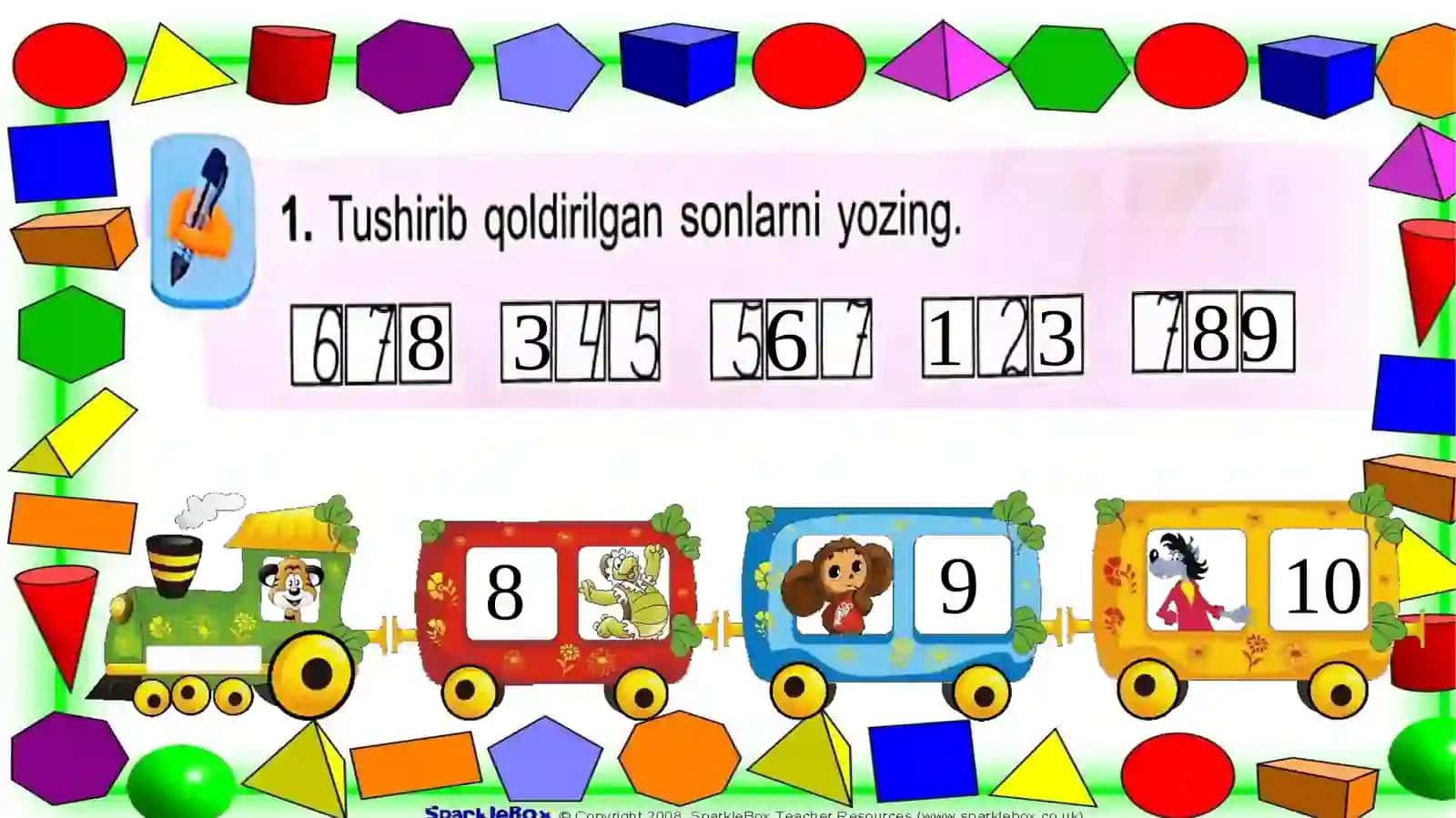 “9 soni va raqami” mavzusida taqdimoti 4