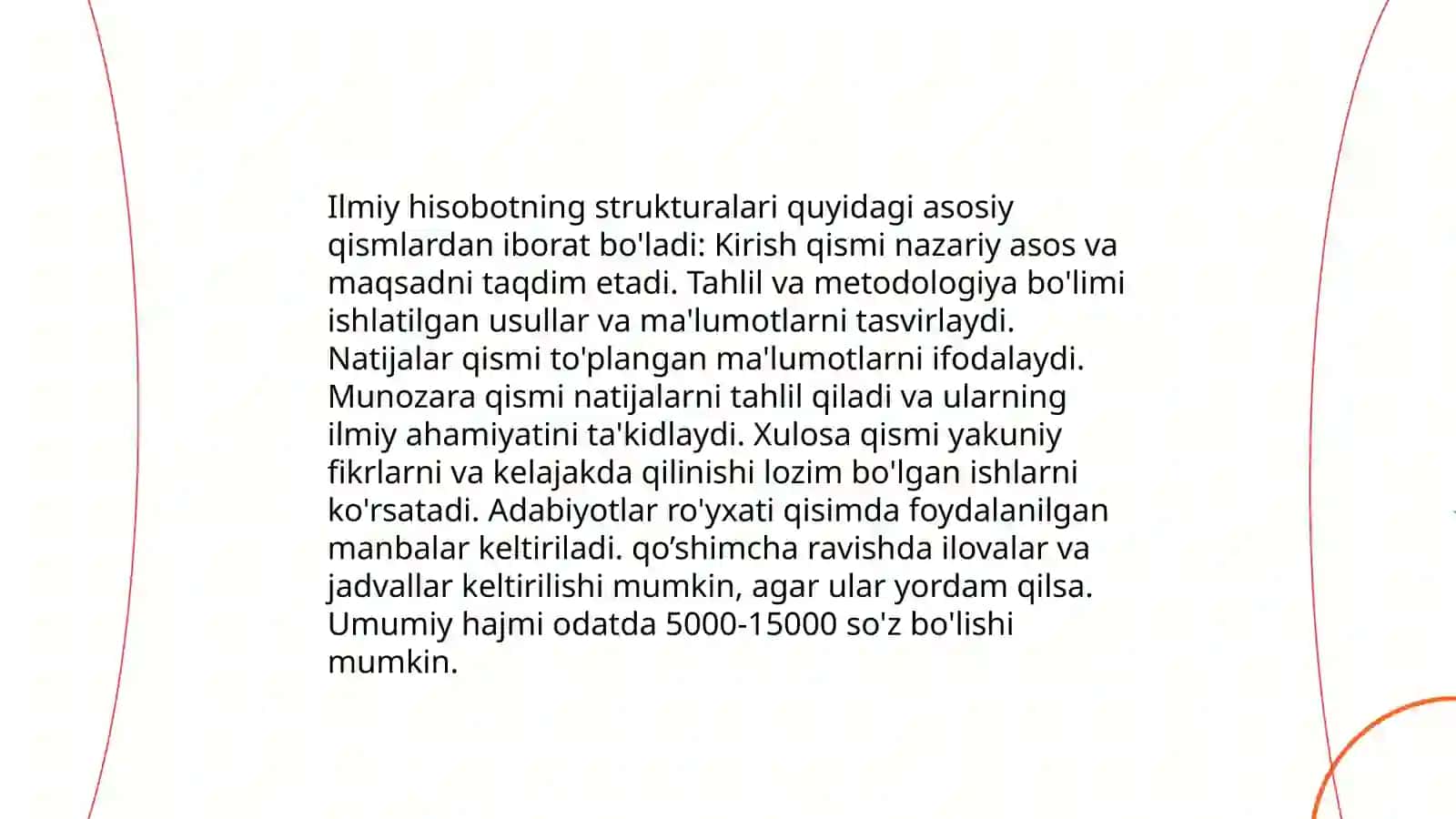 Ilmiy axborot va ilmiy hisobot 4