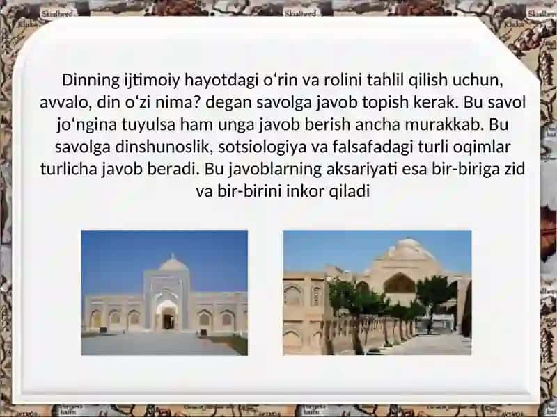 Din sotsiologiyasi 4