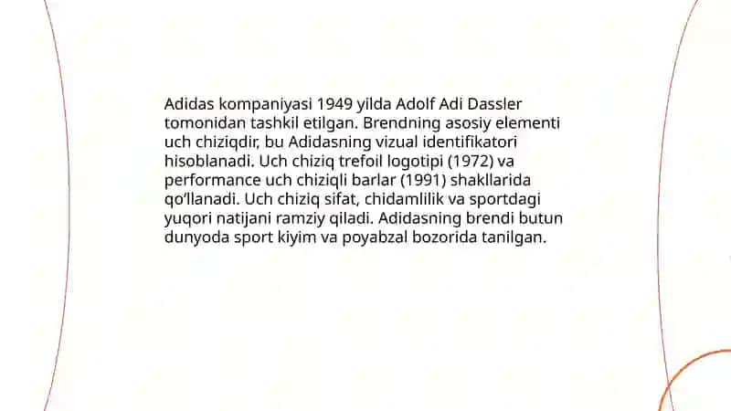 Adidas kompaniyasi 4