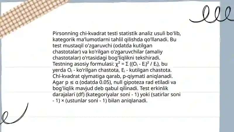 Pirson va Rokitskiy metodlari 4