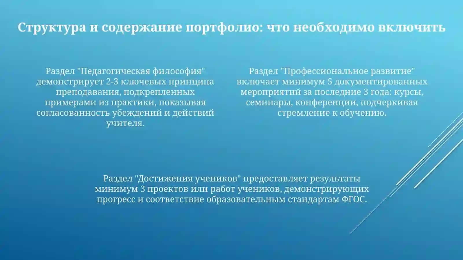 Методы и средства создания портфолио учителя 4
