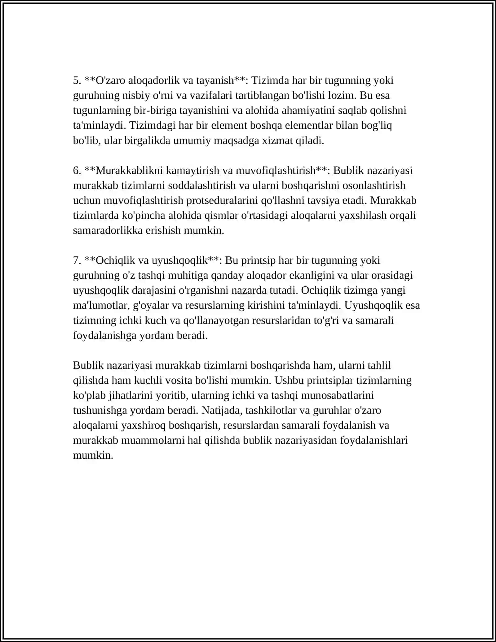 BURLIN NAZARIYASINING KLINIKADA QOʻLLANILISHI 4