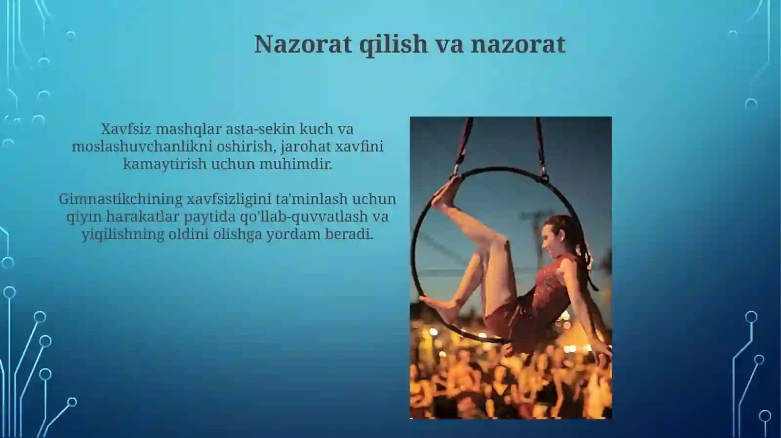 Gimnastika. Saf mashqlari 4