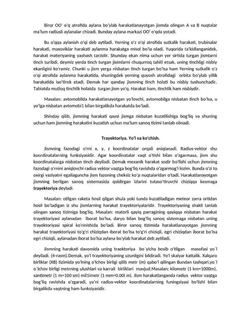 Fizika fani 4