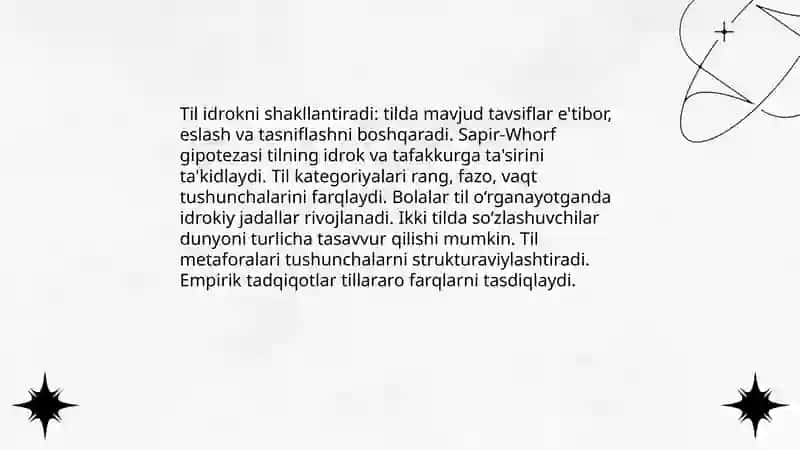 Til va tafakkur: nazariy asoslar 4