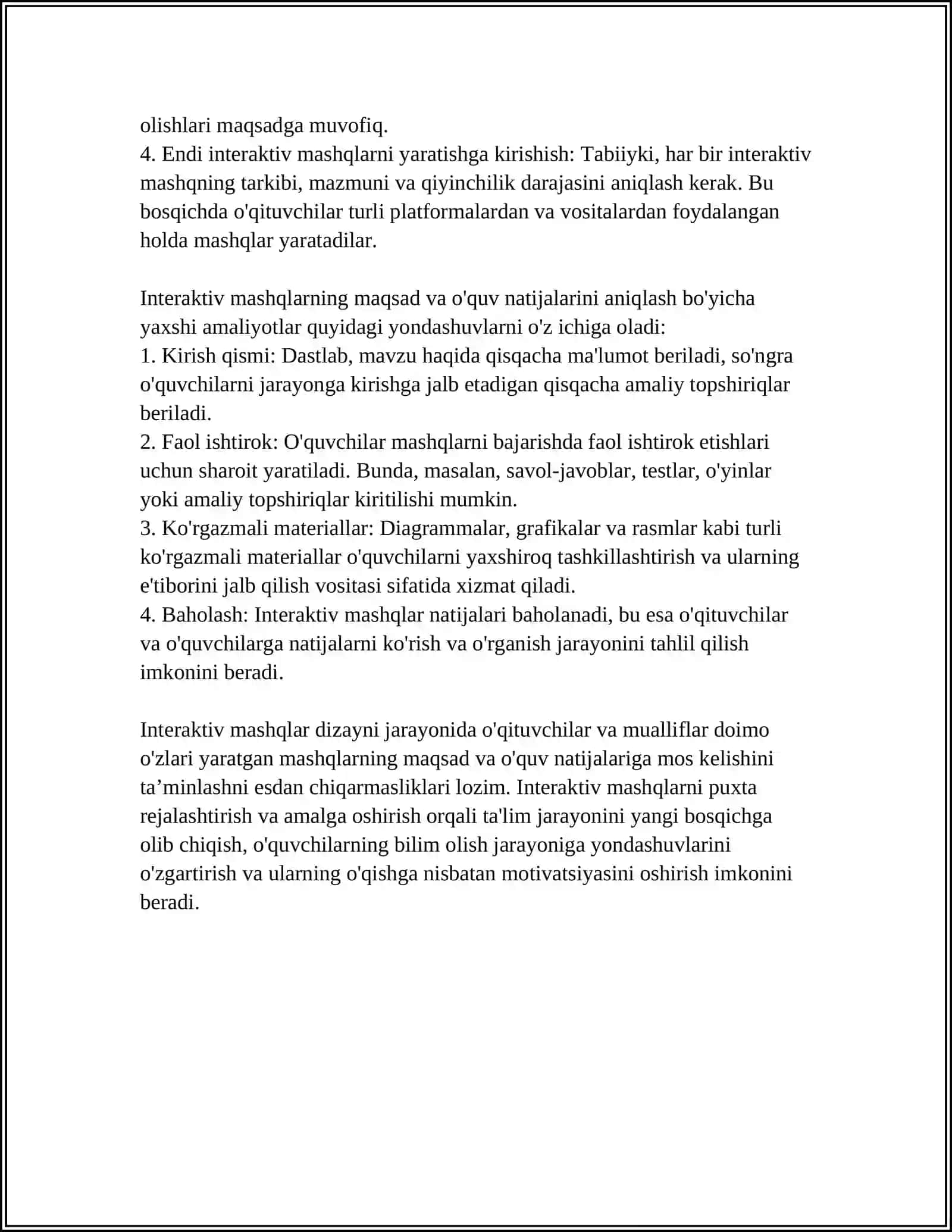 LEARNING APPS INTERAKTIV MASHQLAR ISHLAB CHIQISH VA NASHR ETISH 4