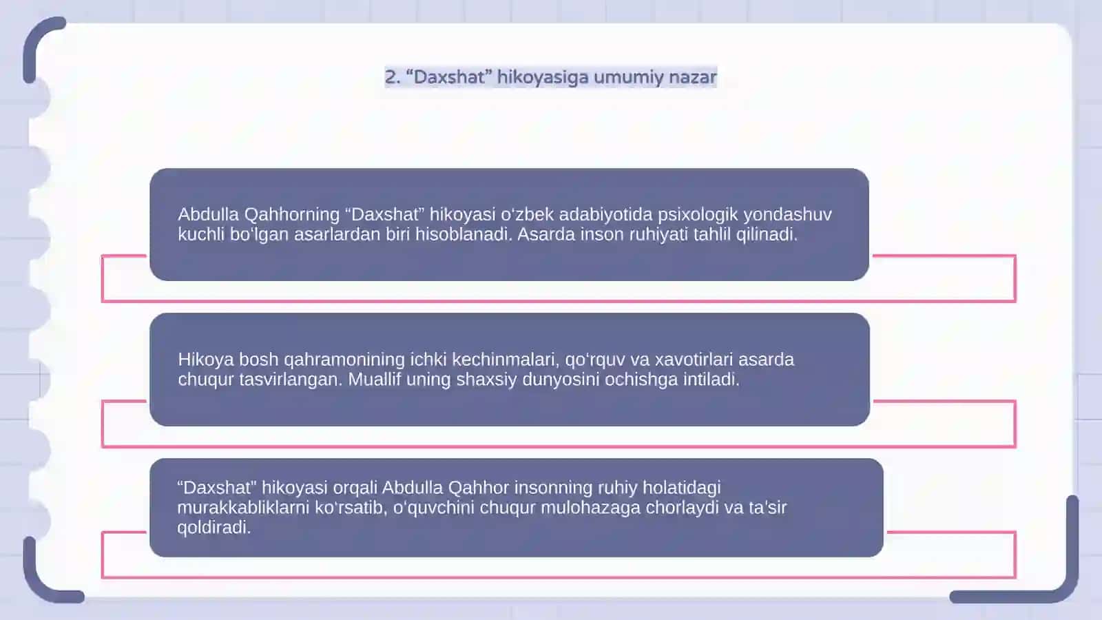 Abdulla Qahhorning “Daxshat “hikoyasi” tahlili 4