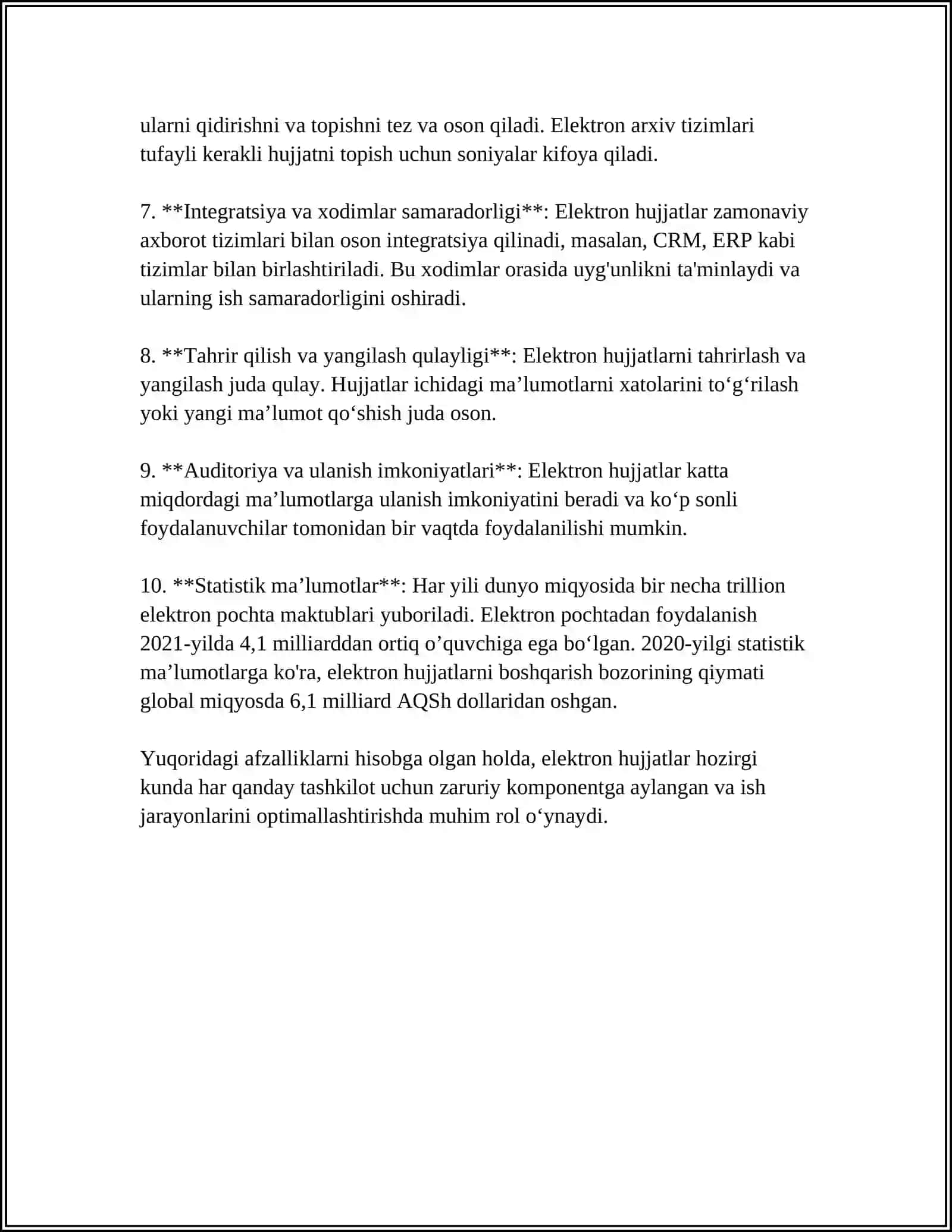 Elektron hujjat almashinuvi 4