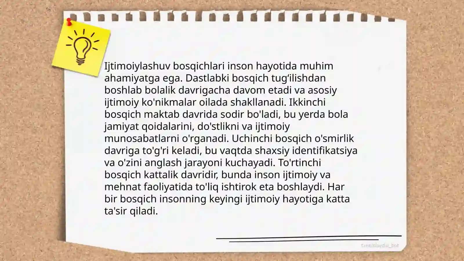 Shaxs ijtimoiylashuvi va yo'nalganligi 4
