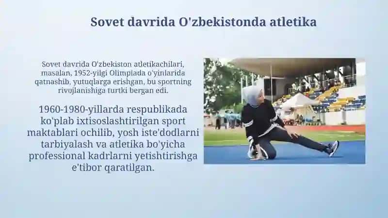 Oʻzbekistonda yengilatletikanirivojlanishi 4