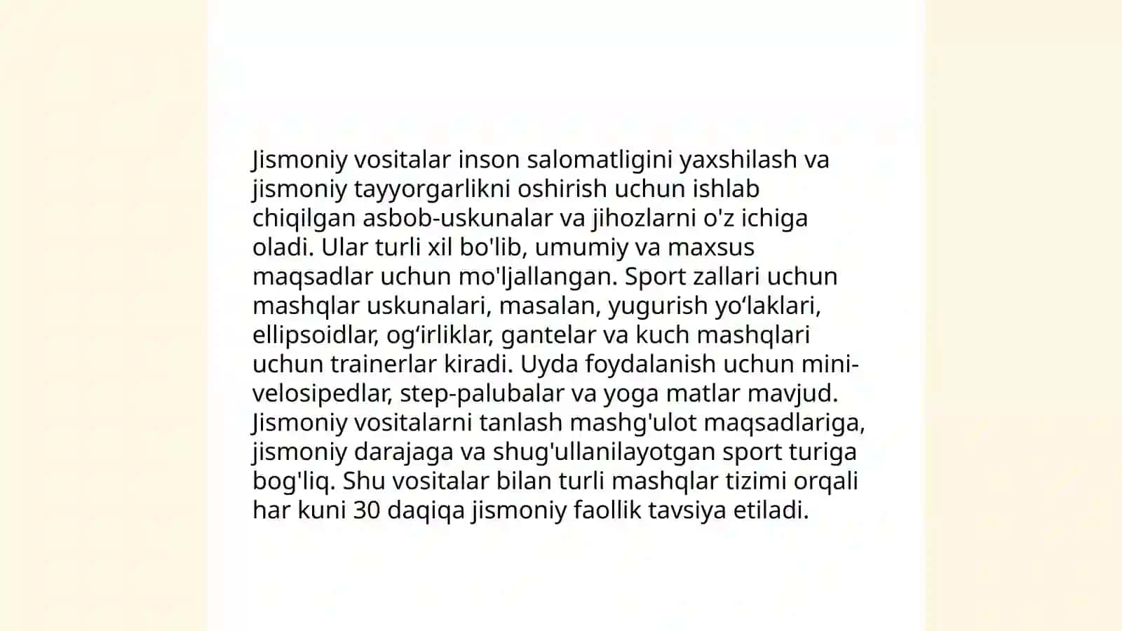 Jismoniy vositalar 4