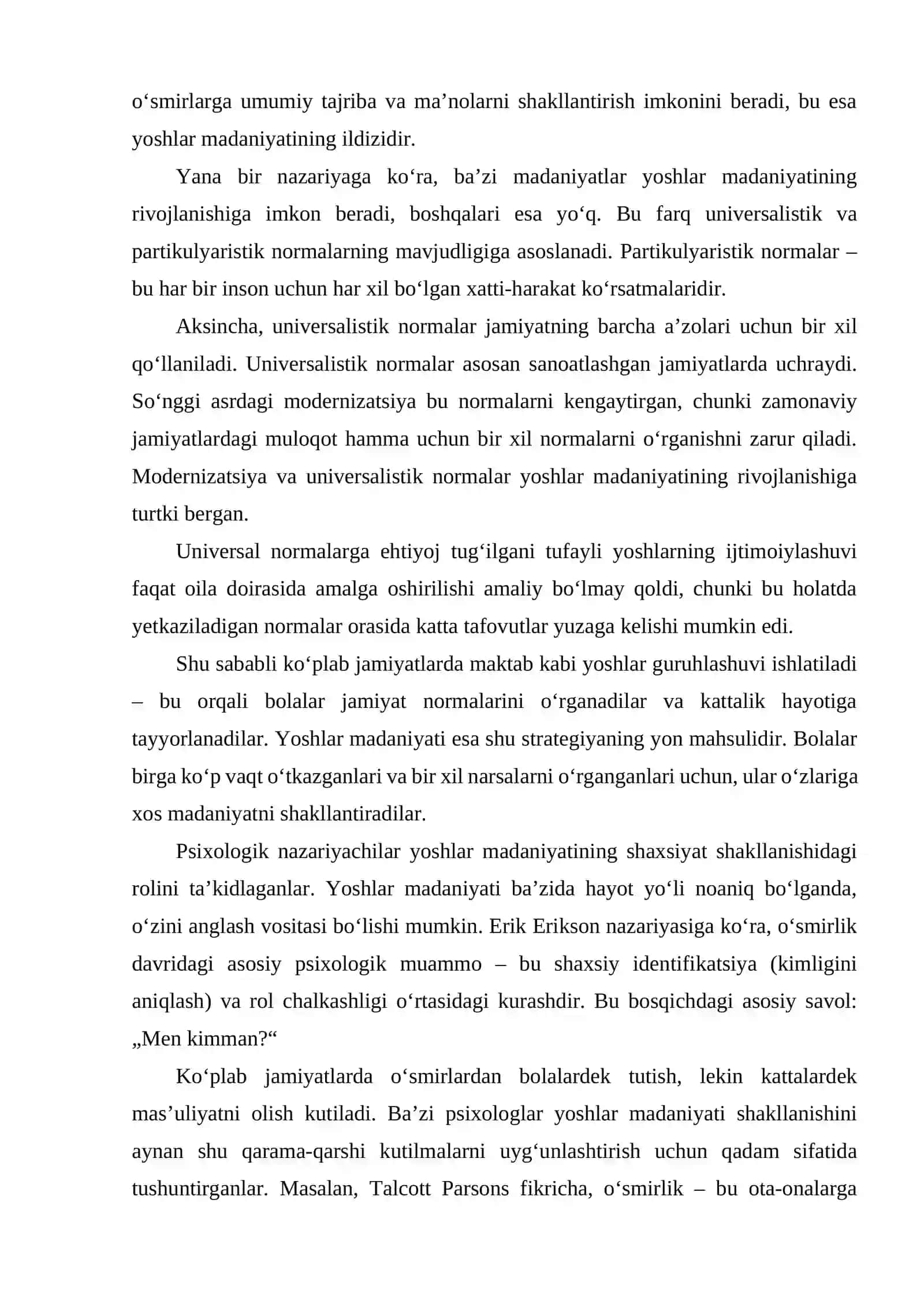 YOSHLAR MADANIYATI SUBKULTURALAR 4