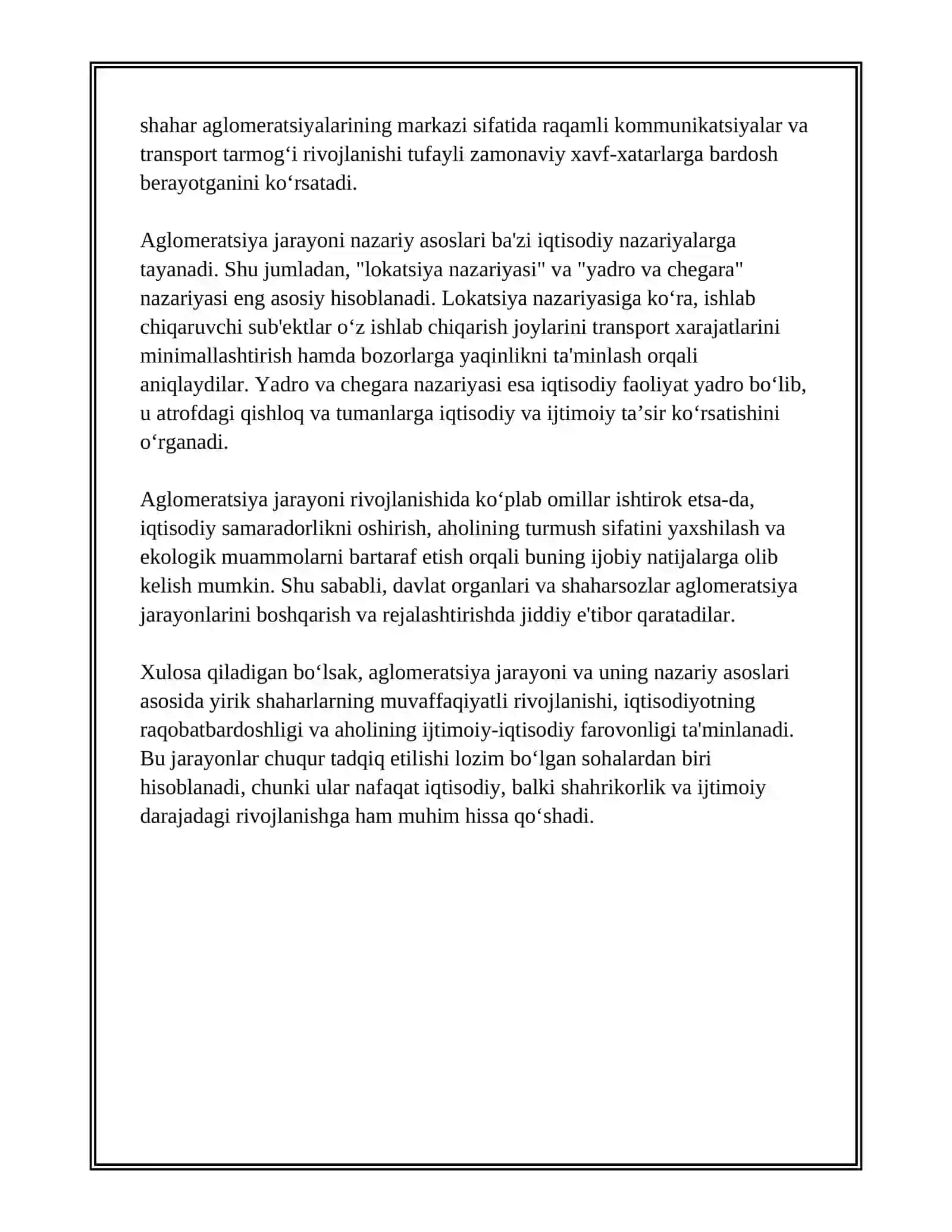 AGLOMERATSIYA JARAYONINING ASOSLAR 4