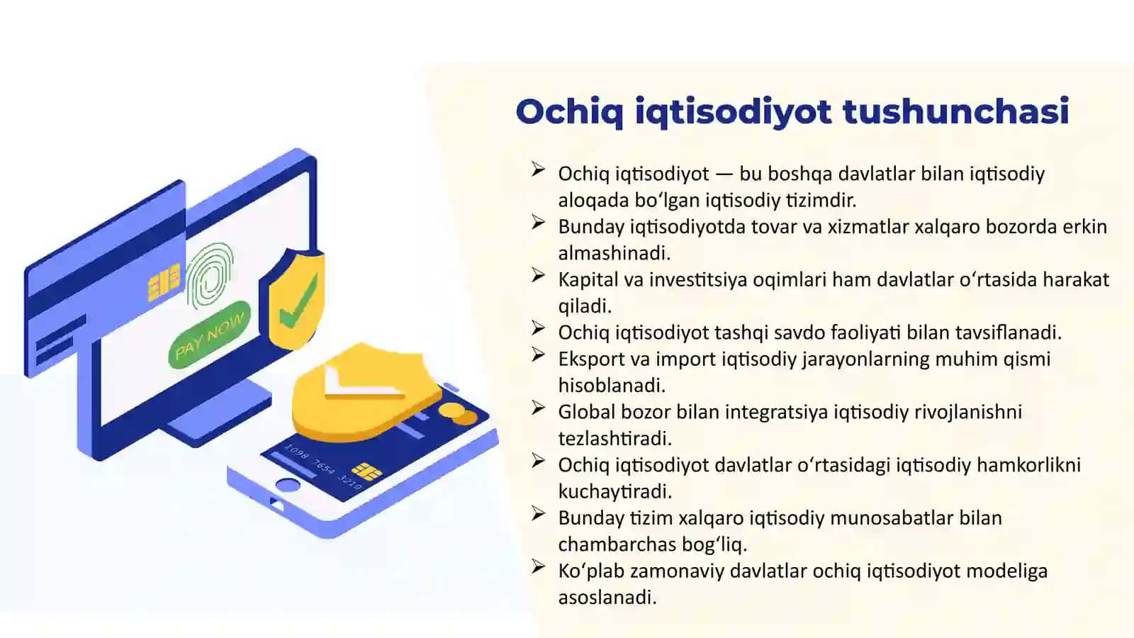 OCHIQ IQTISODIYOTNING DINAMIK MODELI 4