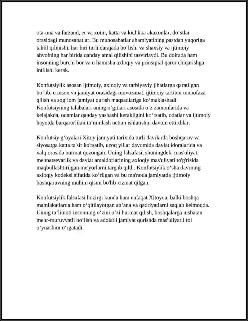 XITOY FALSAFASI 4