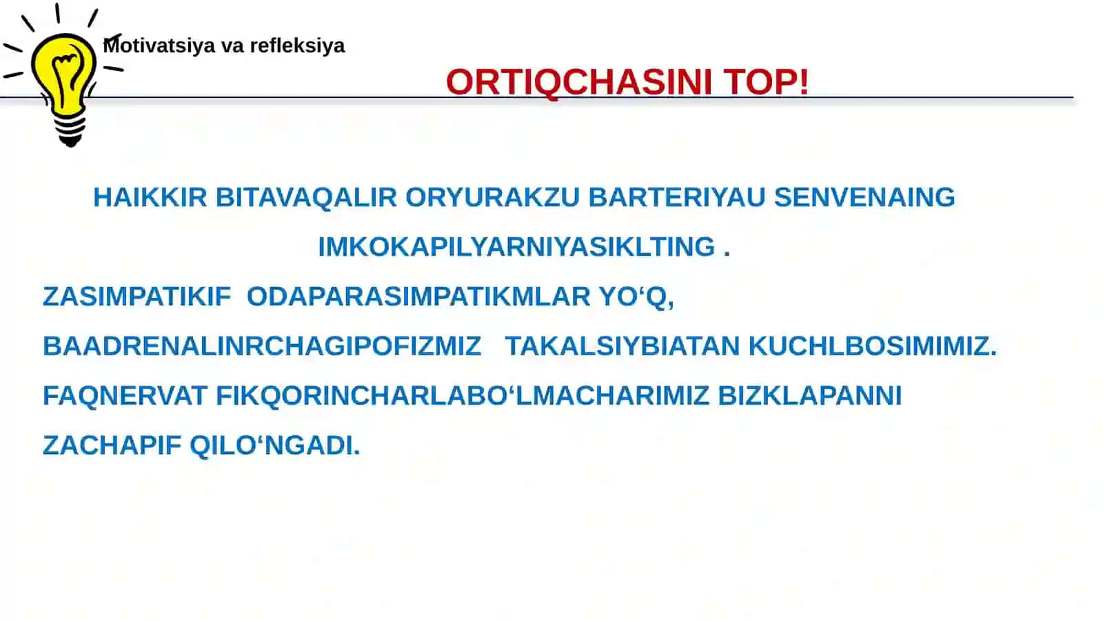 QQON TOMIRLARI.QON AYLANISH SISTEMASI 4