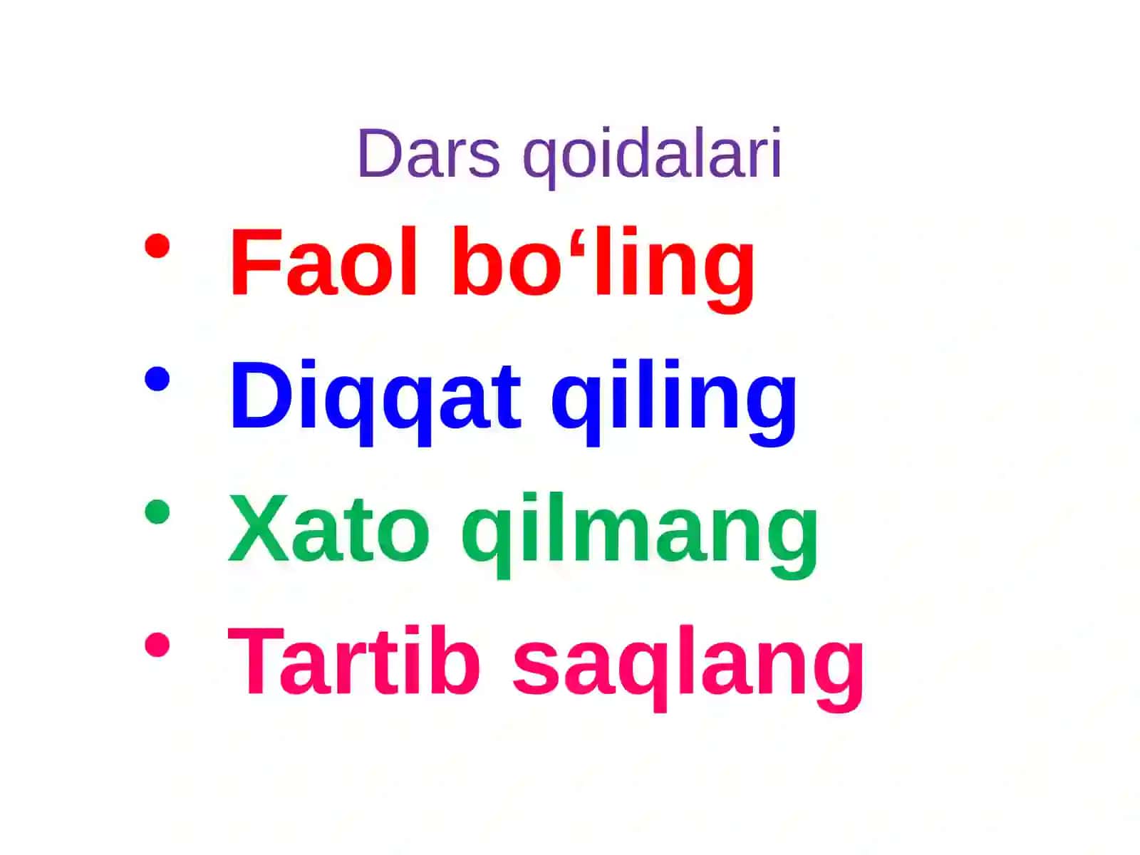 Qaratqich Kelishigi 4