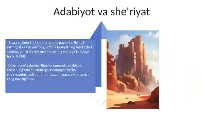 Arab mamlakatlari 2chi asr yarmida 4