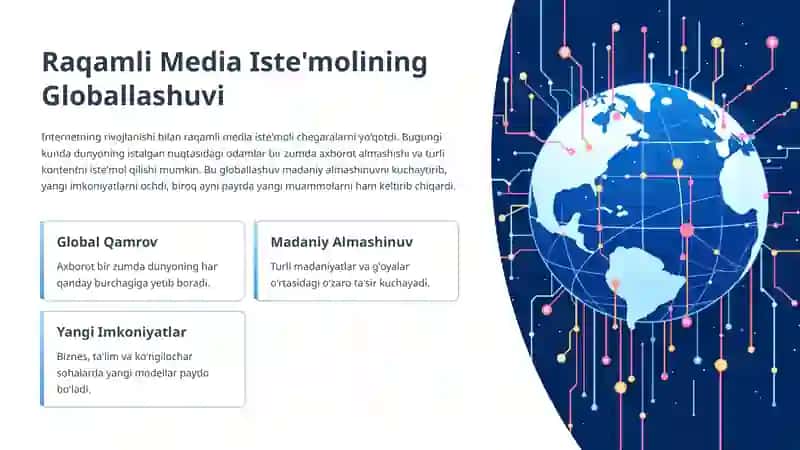 Raqamli Media va Axborot: Kelajak Landshaftini O'rganish 4