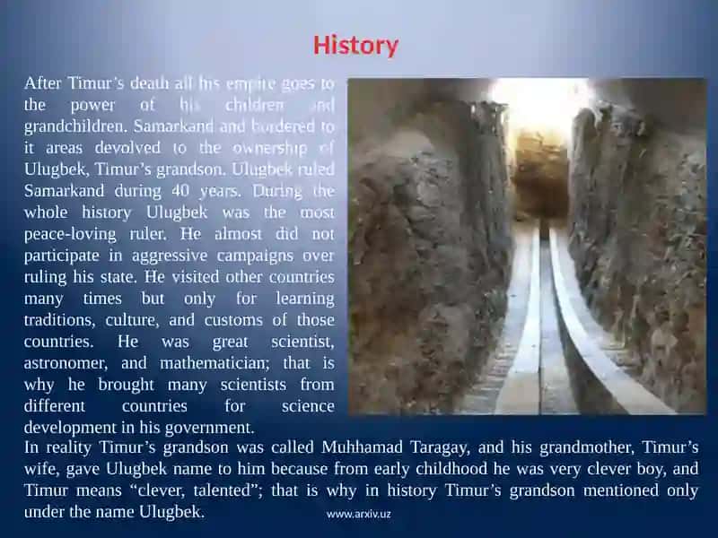 Monuments of Samarkand 4