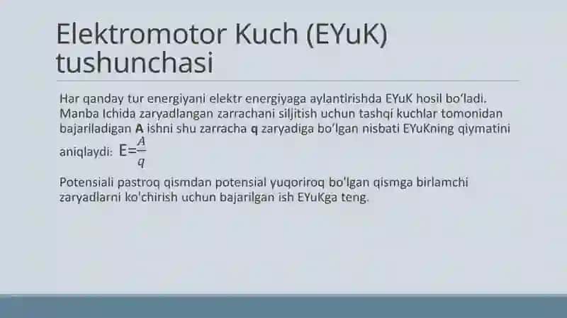 ELEKTR SXEMALARNI KIRXGOF QONUNLARI ASOSIDA HISOBLASH 4