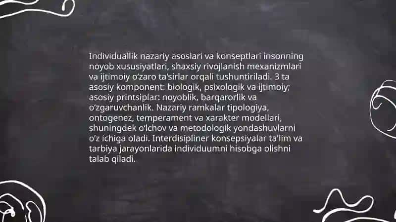 Individuallik haqida ta'limot 4