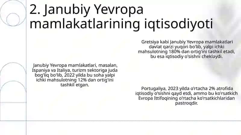 Janubiy Yevropa Mamlakatlari Madaniyati 4