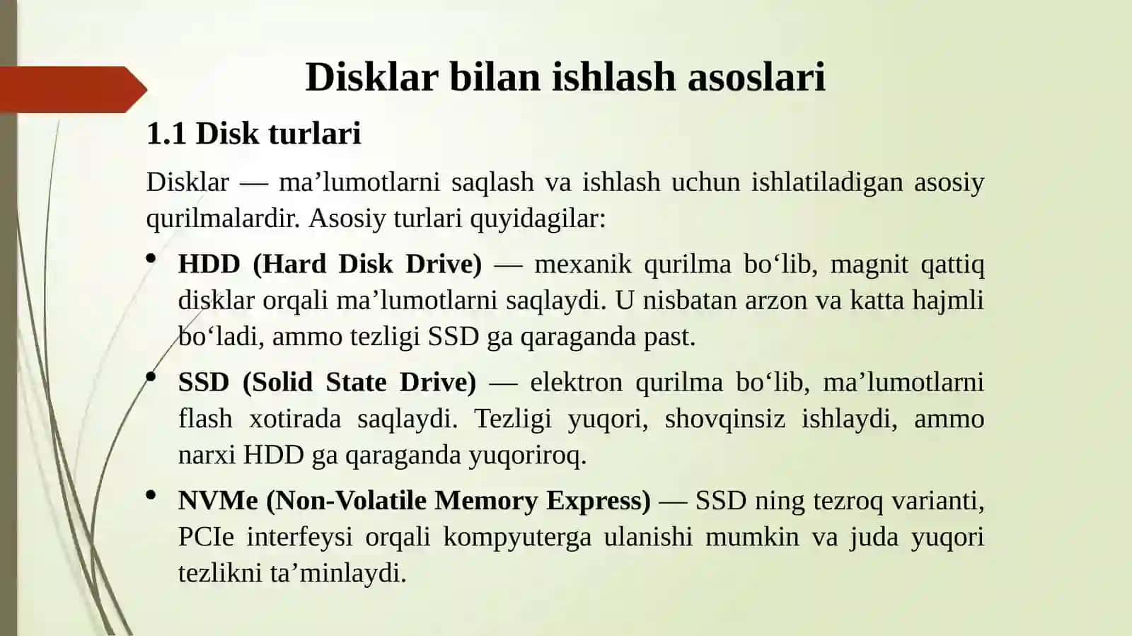 Disklarbilanishlash, diskalmashishvaxatoliklarnibartarafetish 4