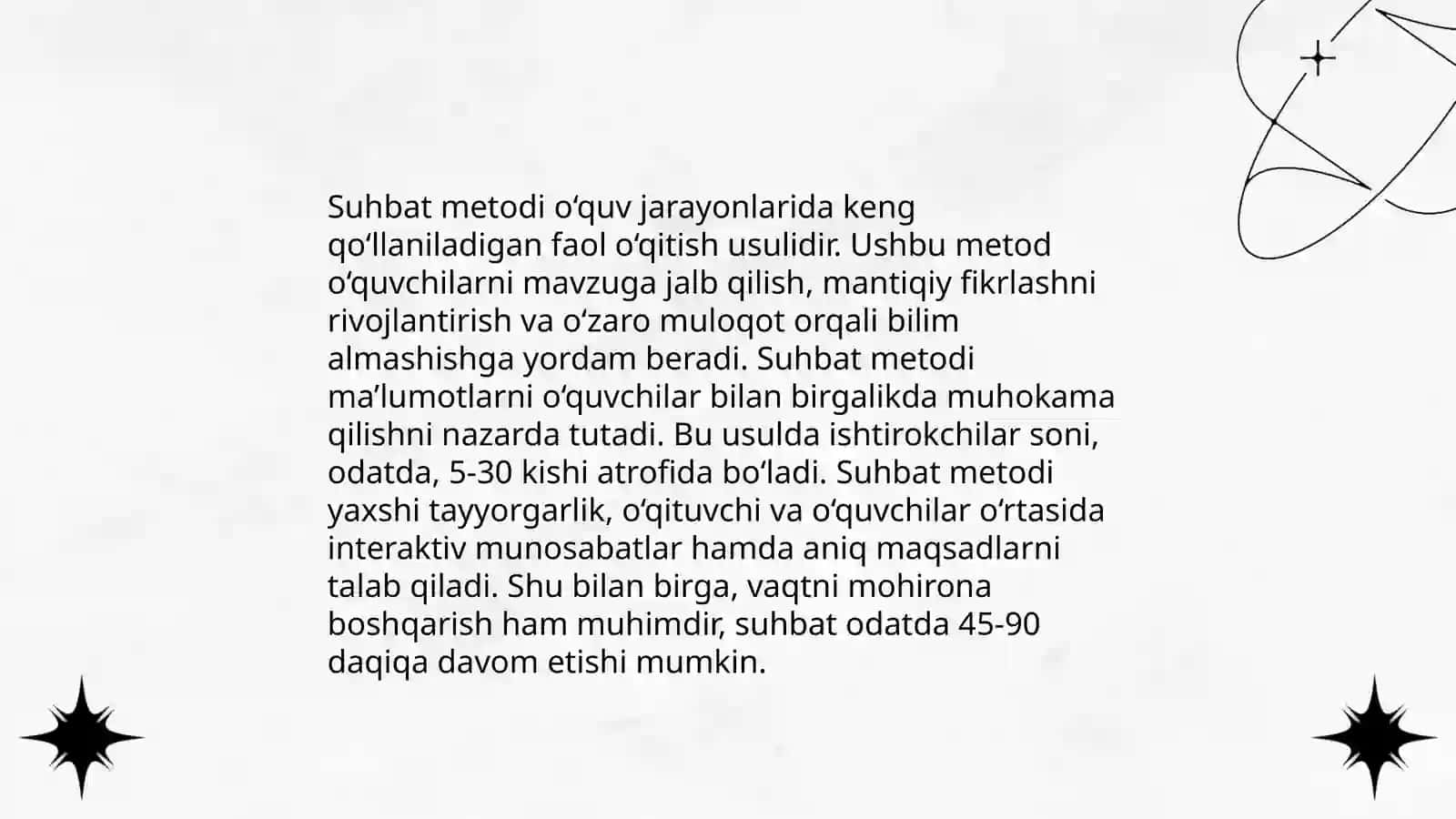 Shaxsni o'rganish metodlari 4