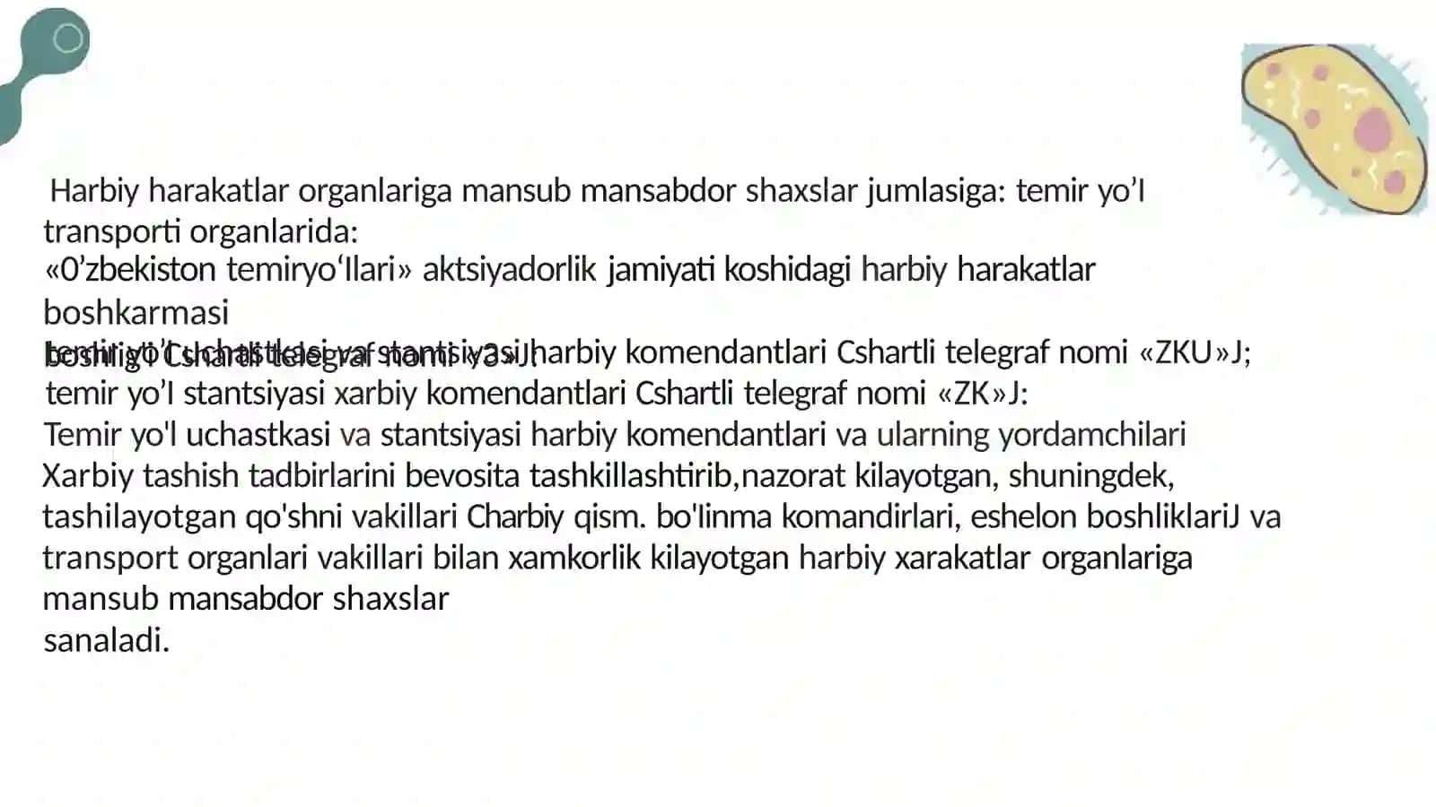 Harbiy harakatorganlaridamansabdorshaxslar 4