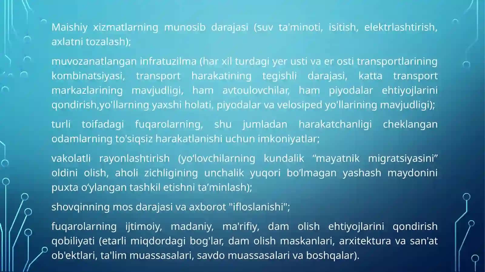 Shahar muhitiga gigiyenik ta’rif 4