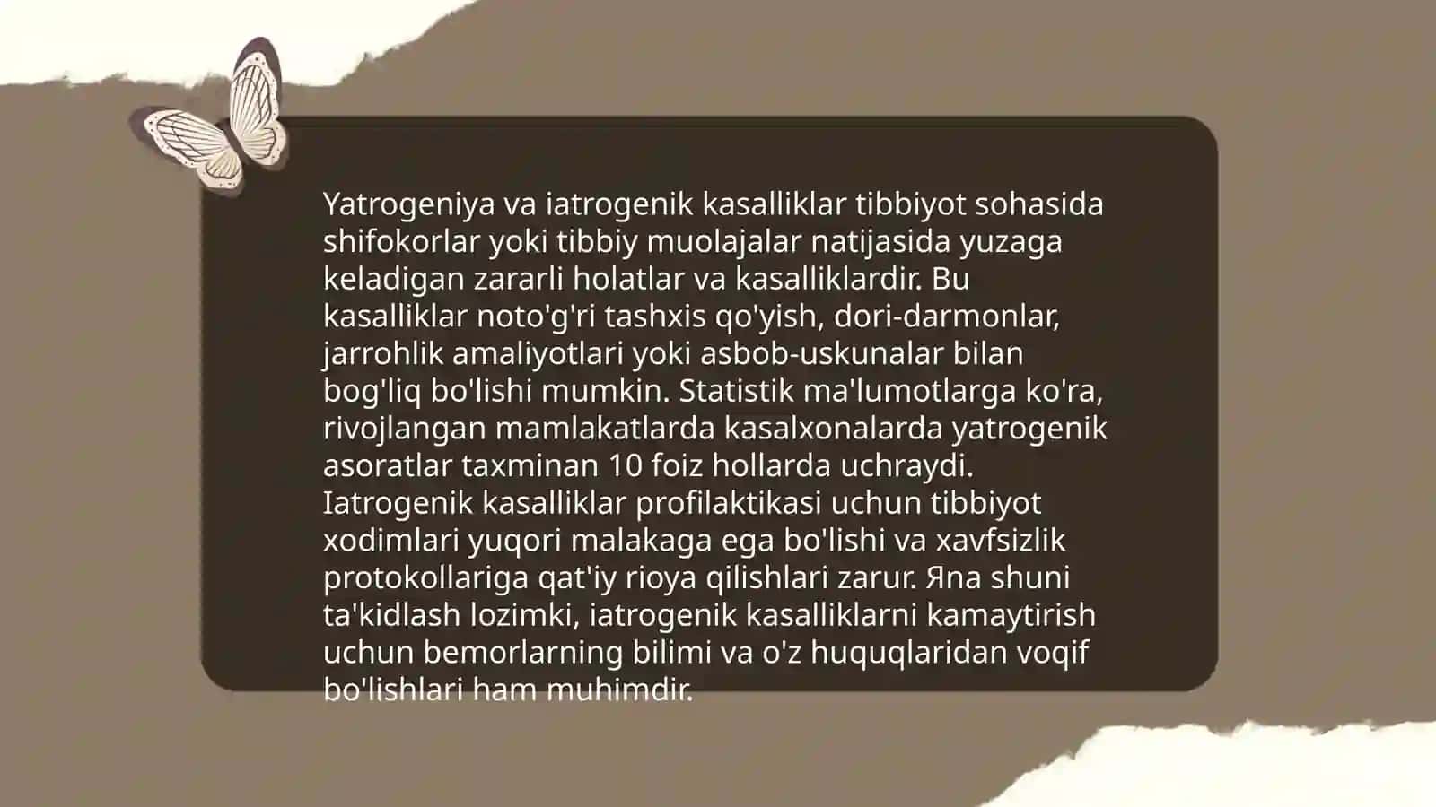Yatrogeniya muammolari 4
