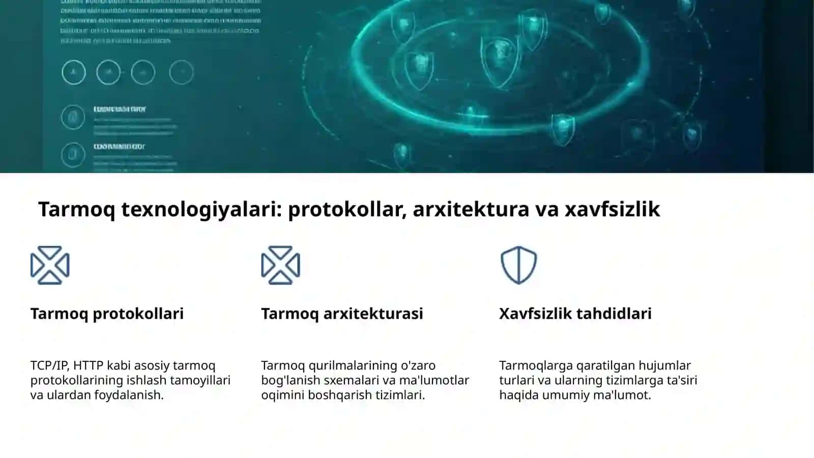 Axborot tizimlari va texnologiyalari 4