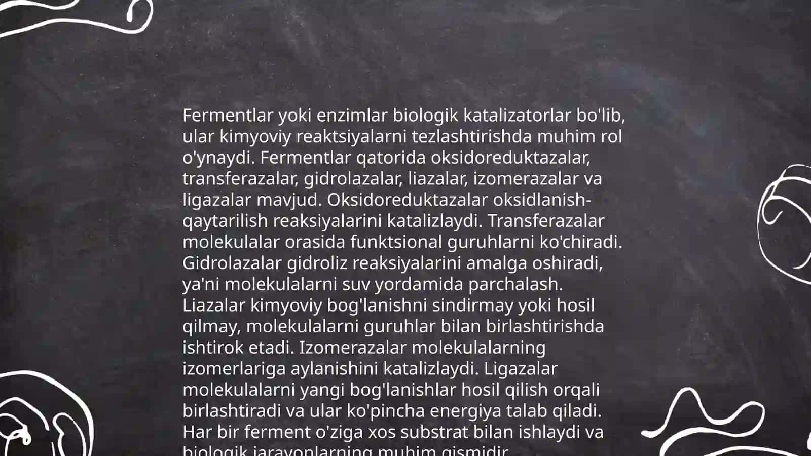 Fermentlar faolligini boshqarish 4