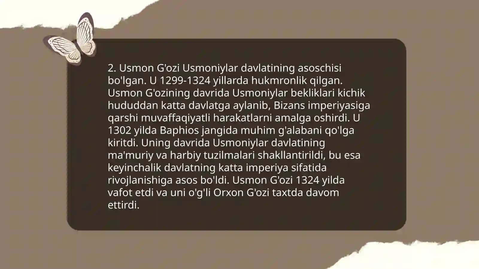 Usmoniylar davlati va uning istilolari 4