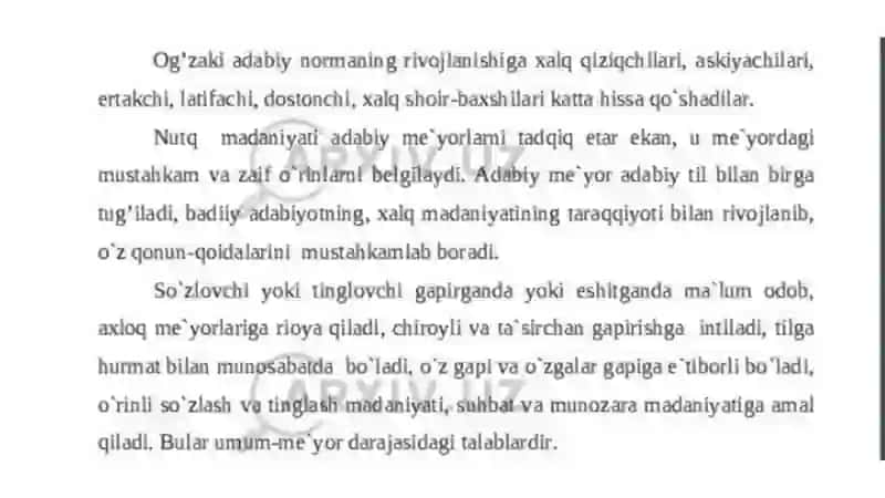 Adabiy tilda meʼyor tushunchasi 4