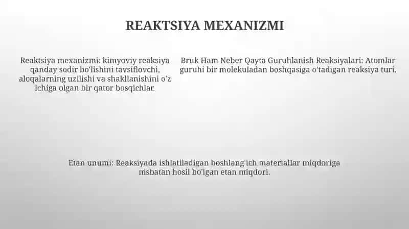 Bruk Ham Neber Qayta Guruhlanish Reaksiyalari 4