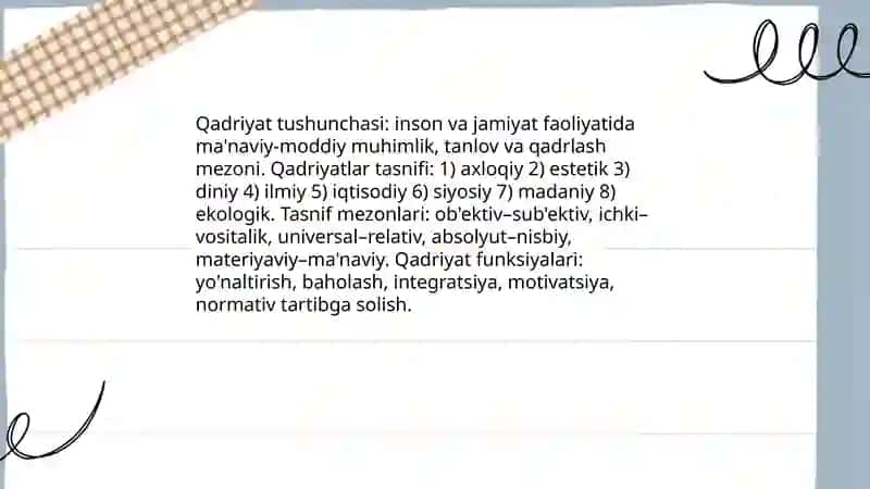 Qadriyatlar falsafasi 4