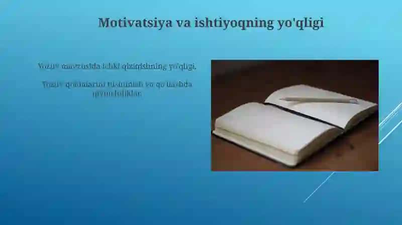 Yozuvni o'rgatishda duch kelinadigan muammolar 4