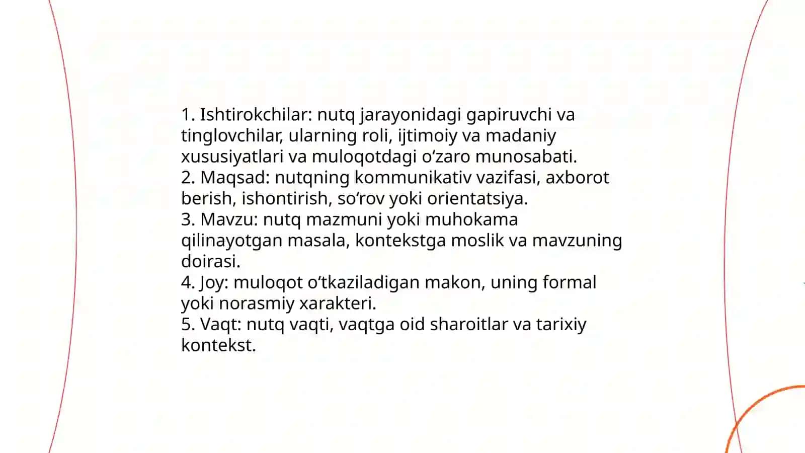 Nutqiy holat va nutqiy vaziyat 4