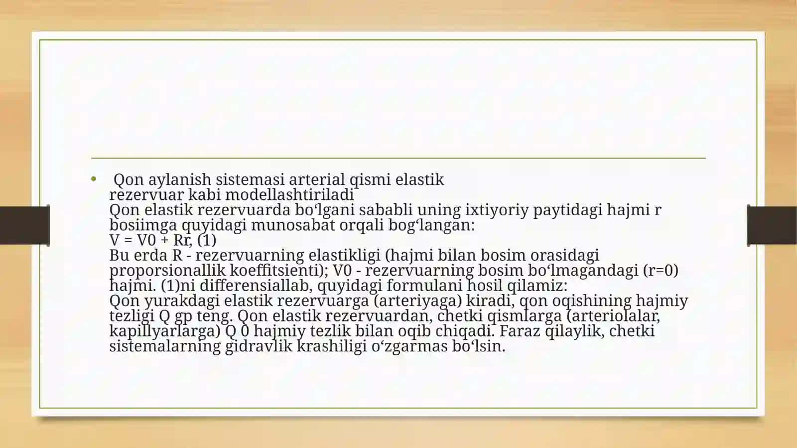 Qonaylanishning mexanik va elektrik modellari 4