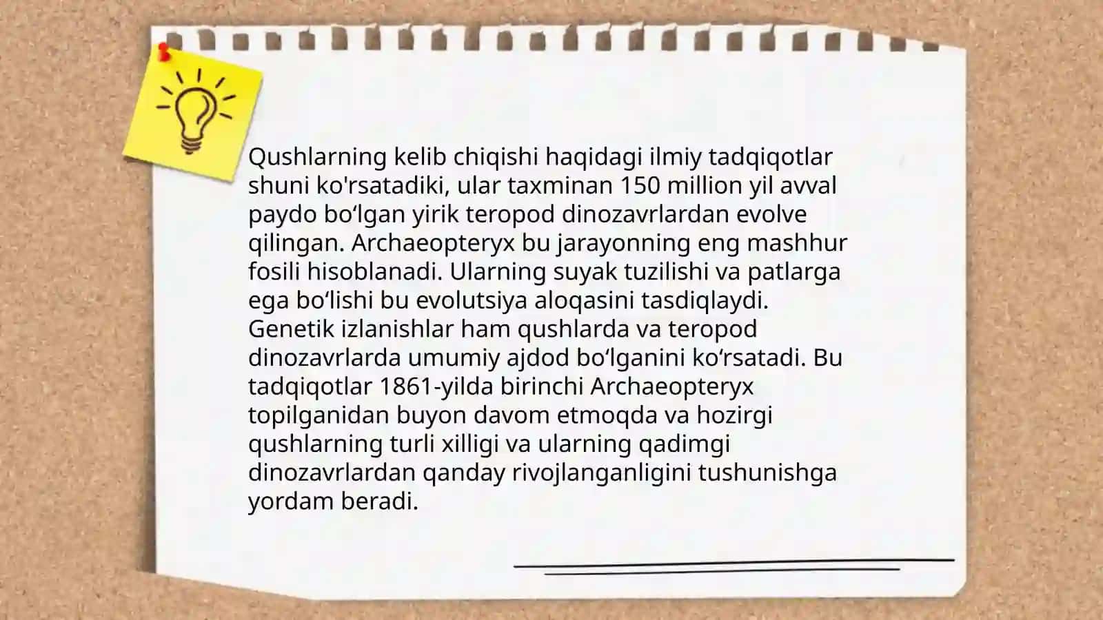 Qushlarning evolyutsion taraqqiyoti 4