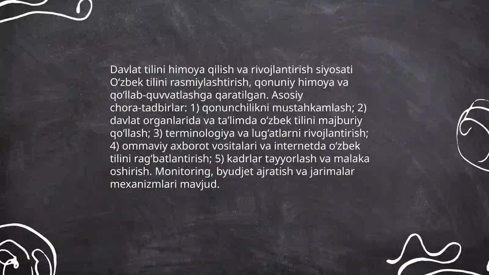 Oʻzbek tili davlat tili sifatida 4