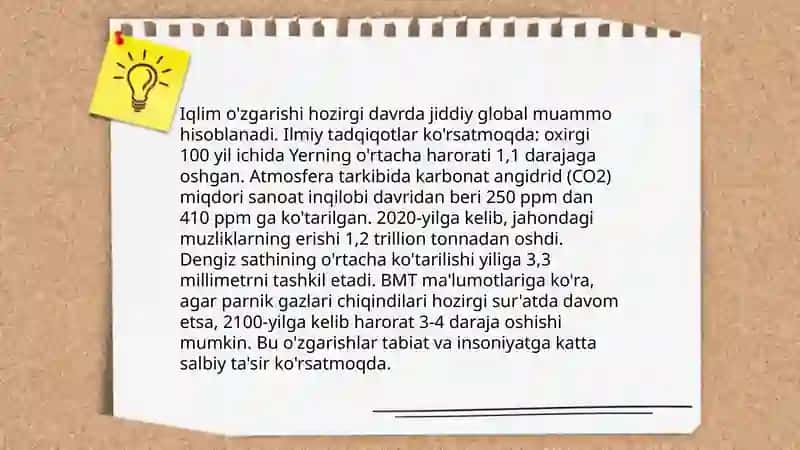 Ekologik muammolar va uning atrof-muhitga ta’siri 4