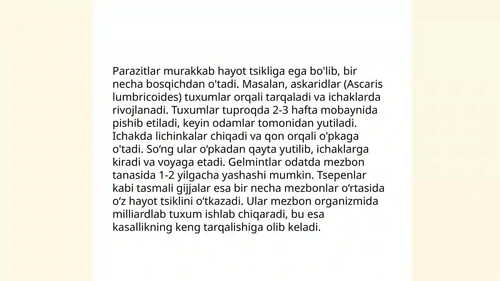Parazitlarning turlari 4