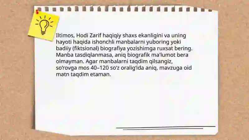 Hodi Zarif ijodiy faoliyati 4